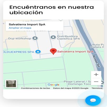 Contacto vía WhatsApp